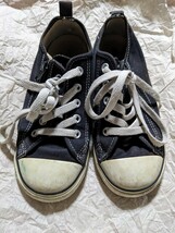  CONVERSE コンバース ブラック スニーカー 黒 オールスター ALLSTAR 20cm 親子コーデ キッズ _画像2