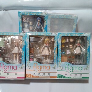 【今だけ】figma　Se.きらら　５種セット　フィギュア