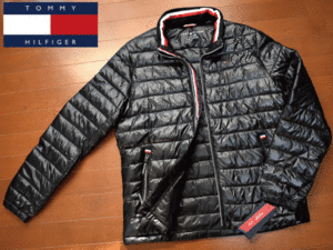 ★US購入★新品★TOMMY HILFIGER トミーヒルフィガー【Mサイズ】ライトダウンジャケット フード付き 2WAY 定価2.7万 USモデル H136