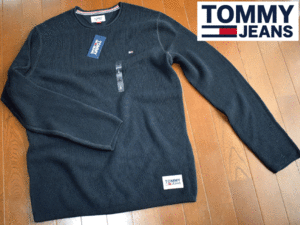 ★US購入★新品★TOMMY JEANS トミージーンズ トミーヒルフィガー【Lサイズ】ニット セーター トップス USモデル H301