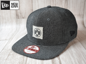 ★未使用品★NEW ERA ニューエラ　ボルシア ボルトムント サッカー 9FIFTY ORIGINAL FIT S-M フリーサイズ キャップ 帽子 USモデル A20