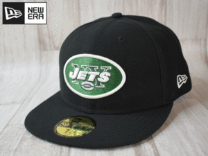 ★未使用品★NEW ERA ニューエラ NFL NEW YORK JETS ジェッツ 59FIFTY 7-1/4 57.7cm フラットバイザー キャップ 帽子 USモデル A35