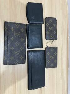 【セット販売】【ジャンク有】LOUIS VUITTON ルイヴィトン モノグラム エピ 財布 名刺入 コインケース