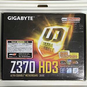 ジャンク品 GIGABYTE Z370 HD3 (rev. 1.0) マザーボード