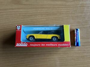 ソリド　ポルシェ914 ワーゲンポルシェ　ワーゲン　PORSCHE 当時物 ヴィンテージ ミニカー SOLIDO 昭和レトロ ポルシェ