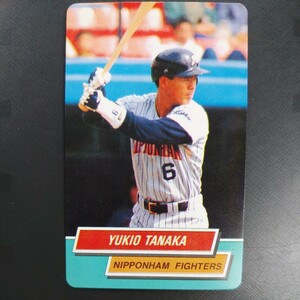 Tokyo Snack 1995 Calbee Baseball Card № 42 Yukio Tanaka (Nippon Ham)