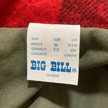BIG BILL ジャケット　リバーシブル　S カナダ製　ビッグビル　カバーオール_画像5