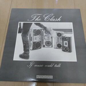 MEGA RARE USオリジナル 白ラベル PROMO THE CLASH / if music could talk ザ・クラッシュ インタビューLP