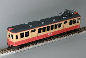 ワールド工芸　越後交通栃尾線（栃尾鉄道）モハ212（雨樋付）　組立品　HOe HOナロー