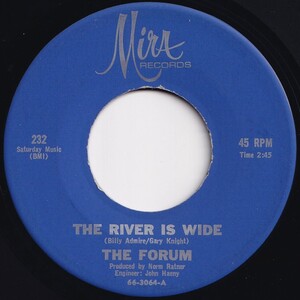 Forum The River Is Wide / Girl Without A Boy Mira US 232 205591 ROCK POP ロック ポップ レコード 7インチ 45