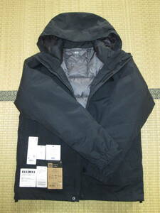 ★カシウストリクライメイト アウター THE NORTH FACE NP62035 S ユニクロ 3D ライトダウン M 黒★ジップイン 未使用 新品 ノース UNIQLO