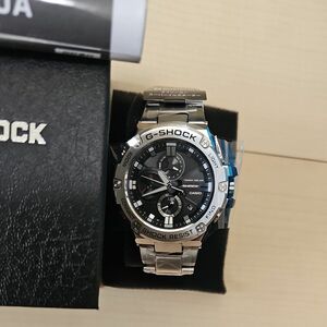 【新品】G-SHOCK G-STEEL GST-B100D-1AJF （ブラック）Bluetooth搭載 タフソーラー