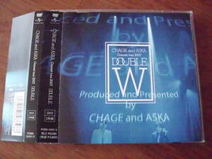 CHAGE & ASKA/チャゲ＆飛鳥/CONCERT TOUR 2007 DOUBLE～W 2枚組　帯付き