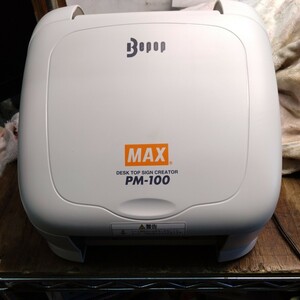 ラベルプリンタ　MAX　PM-100 Bepop 