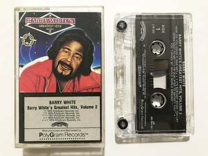 ■カセットテープ■バリー・ホワイト Barry White『Greatest Hits Vol.2』70年代ベスト R&Bソウル■同梱8本まで送料185円