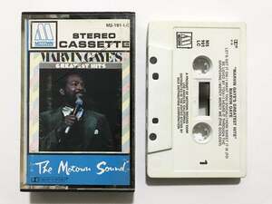 ■カセットテープ■マーヴィン・ゲイ『Marvin Gaye's Greatest Hit』「What's Going On」など60-70年代モータウン・ベスト ソウル