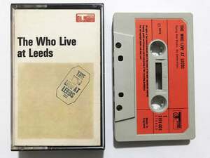 ■カセットテープ■ザ・フー The Who『Live At Leeds』ライヴ名盤■同梱8本まで送料185円