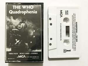 ■カセットテープ■ザ・フー The Who『Quadrophenia』四重人格■同梱8本まで送料185円