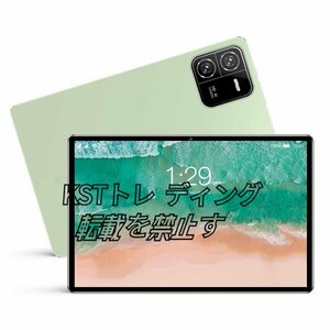 タブレット PC 本体 4+64GB 10インチ Android 13.0 Wi-Fiモデル 通話対応 IPS液晶 simフリー GMS認証 軽量 在宅勤務 人気 グリーン