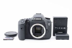 1円～SDカード付美品＊キャノン CANON EOS 7D ボディ 付属品多数