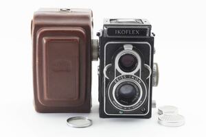 希少＊ツァイスイコン ZEISS IKON 二眼レフカメラ IKOFLEX IIa ケース・付属品付き