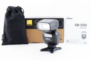 極上品＊ニコン Nikon スピードライト SPEEDLIGHT SB-500 元箱・付属品多数