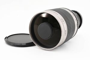 ケンコー Kenko MC MIRROR LENS 500mm F8 / NIKON ニコンFマウント アダプター / テレコンバーター ×２/ 付きミラーレンズ