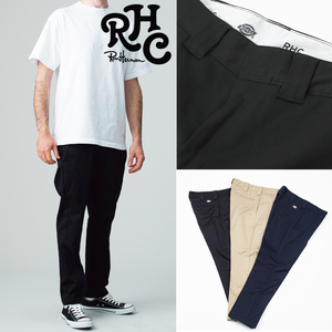 【LookBook掲載】ロンハーマン RHC × DICKIES ストレッチ ワークパンツ 32 黒 RonHerman California ディッキーズ チノパン