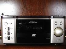 純正リモコン付 JVC 　VICTOR コンパクトコンポーネントDVD＆CDシステム CA-EXAR7 　本体のみ　美品＆機能良好_画像1