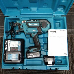 ◆ごえん堂◆中古◆makita/マキタ 充電式鉄筋結束機　【TR180DRGX】バッテリ２個　充電器　取扱説明書付 ◆14