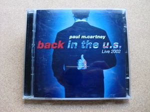 ＊【２CD】Paul McCartney／Back In The U.S.（7243 5 42318 2 7）（輸入盤）