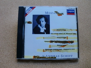 ＊【CD】ANDRAS SCHIFF（P）／モーツァルト PIANO VARIATIONS K265＆K455 他（421 369-2）（輸入盤）
