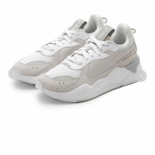 【値下げ】【新品】PUMA ☆ RS-X リインベント　スニーカー　ホワイト×グレー