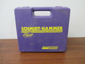 proceq プロセク Original Schmidt SCHMIDT-HAMMER コンクリート圧縮強度試験機 記録計付 激安1円スタート
