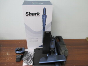 Shark シャーク 充電式サイクロンスティッククリーナー CH966J BJ ブルージーン 激安1円スタート