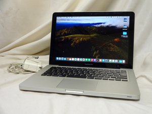 Macbook Pro/New-SSD//i7・8GB//OS:Sonoma & Windows11 Pro//MD102JAA//13.3液晶・発色良好//着払い設定