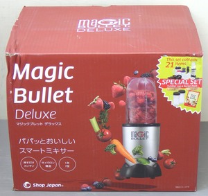 新品箱傷み ショップジャパン マジックブレット デラックス スペシャルセット FN005356 ジューサー ミキサー Magic Bullet DELUXE
