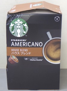 新品箱傷み ネスカフェ ドルチェグスト コーヒー カプセル スターバックス ハウスブレンド 60杯 NESCAFE STARBUCKS AMERICANO HOUSE BLEND