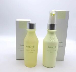 L★新品2点 アルビオン イグニス サニーサワー ローション 150ml,ミルク 150g★