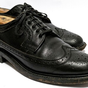 インペリアル REGAL 24cmEE ビジネスシューズ ウイングチップ 外羽根 ブラック メンズ 高級靴 本革 フォーマル 紳士靴 送料無料の画像2