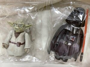 ◎ MEDICOM TOY メディコムトイ KUBRICK キューブリック STARWARS スターウォーズ ダースベイダー ヨーダ ２個セット フィギュア 現状品