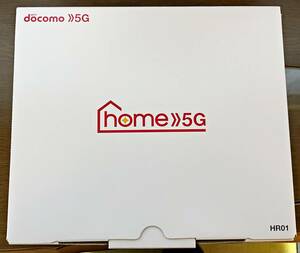 美品・箱つき・ドコモ docomo・HOME 5G・HR01・ダークグレー・高性能Wi-Fiルーター・楽天モバイル・格安sim利用可能