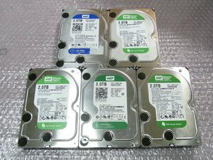 B38094 O-12035 3.5インチ HDD 2TB 5個セット 判定正常