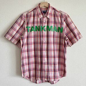 JUNYA WATANABE COMME des GARCONS MAN チェック プリント シャツ Sサイズ TANK MAN homme shirts