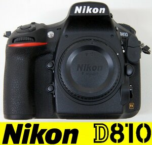 LK50337◆NIKON/ニコン D810 デジタル一眼レフカメラ ボディ【返品保証なし】