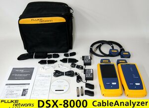 MJ51386☆FLUKE networks/フルーク ネットワークス DSX2-8000 Cable Analyzer ケーブルアナライザ (CAT8対応)【返品保証なし】