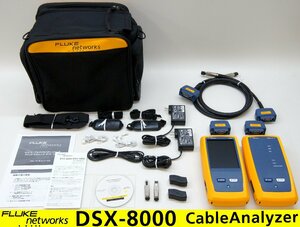 MJ51382☆FLUKE networks/フルーク ネットワークス DSX2-8000 Cable Analyzer ケーブルアナライザ (CAT8対応)【返品保証なし】