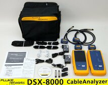 MJ51383☆FLUKE networks/フルーク ネットワークス DSX2-8000 Cable Analyzer ケーブルアナライザ (CAT8対応)【返品保証なし】_画像1