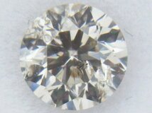 [Shimoe]最落無し！１円～LIGHT BROWN　I-１　GOOD　０．４６５ｃｔ　天然ダイヤルース_画像1