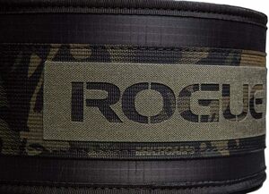 ROGUE FITNESS ローグ USA ナイロン ウェイトリフティングベルト (カモ, XL)